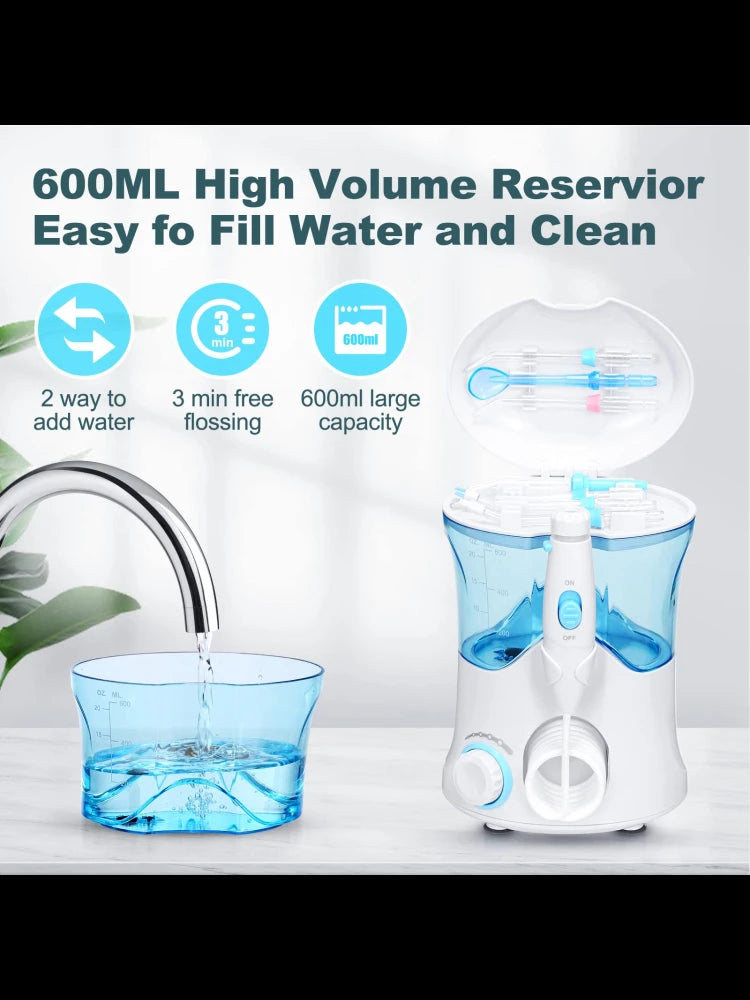 Water Flosser for Teeth and Braces Cleaning, Oral Irrigator