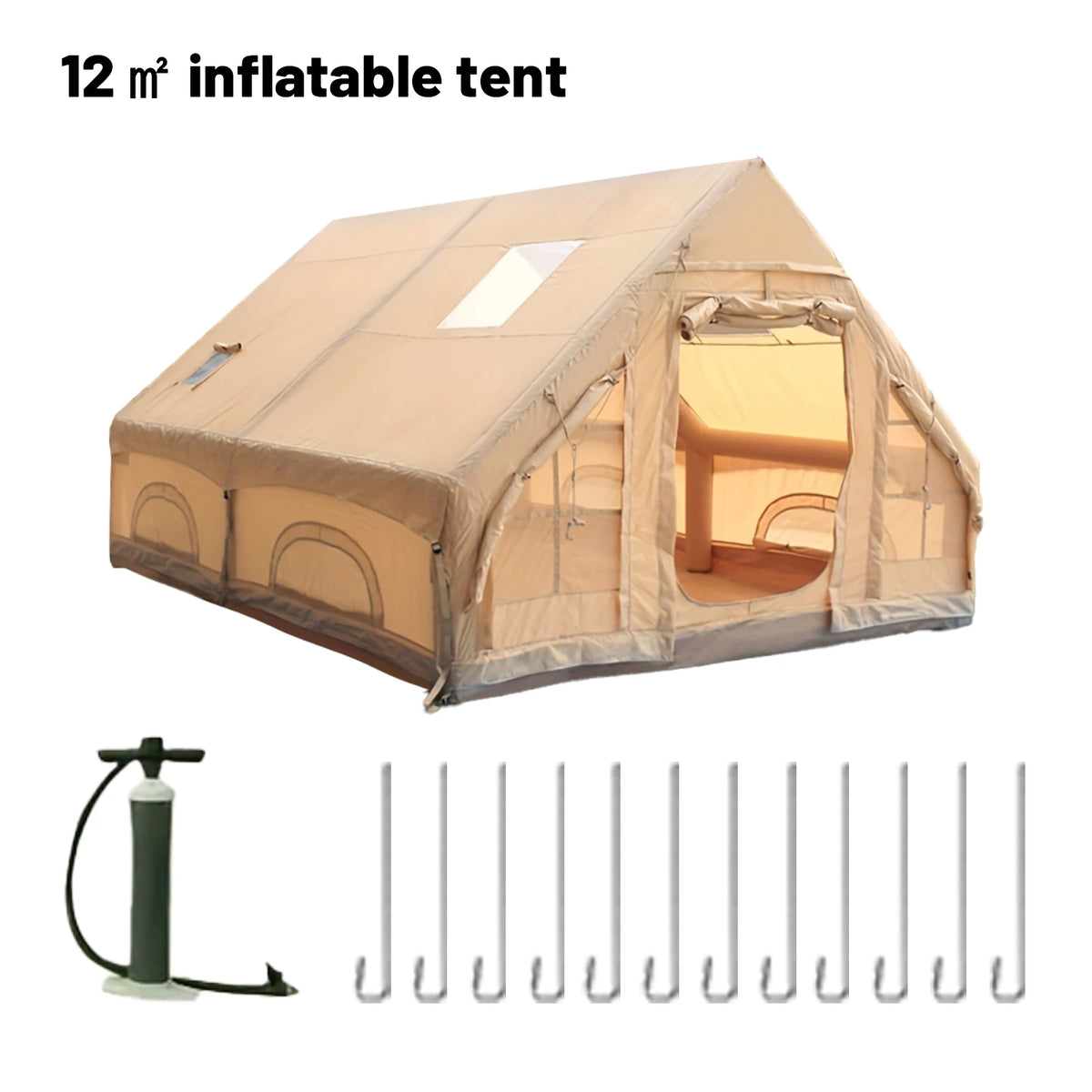 Pakicetus Automatic Inflatable Outdoor Family Camping Tent