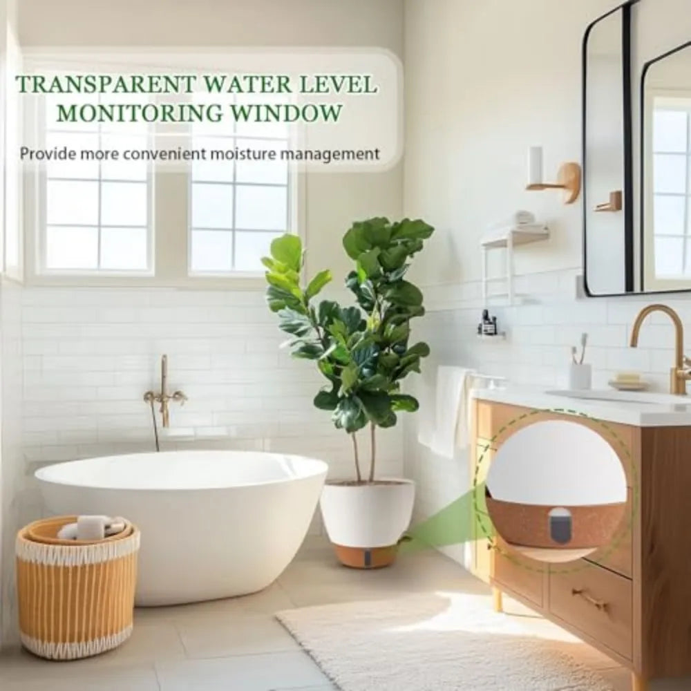 8/10/12 Inch Self Watering Pots for Indoor/Outdoor Plants