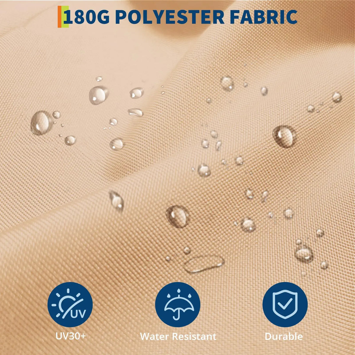 Heavy Duty Solar Patio Umbrella With Crank And Tilt
