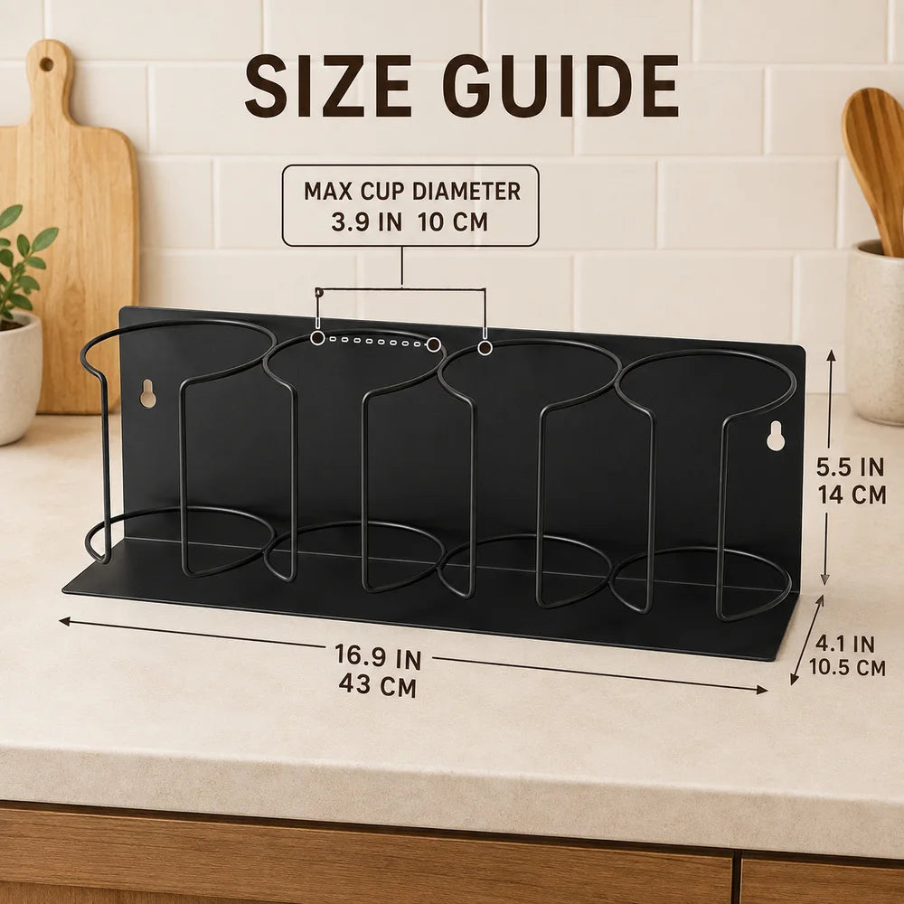 Zoe Magnetic Tumbler Organizer for Stanley Cups and Travel Mugs