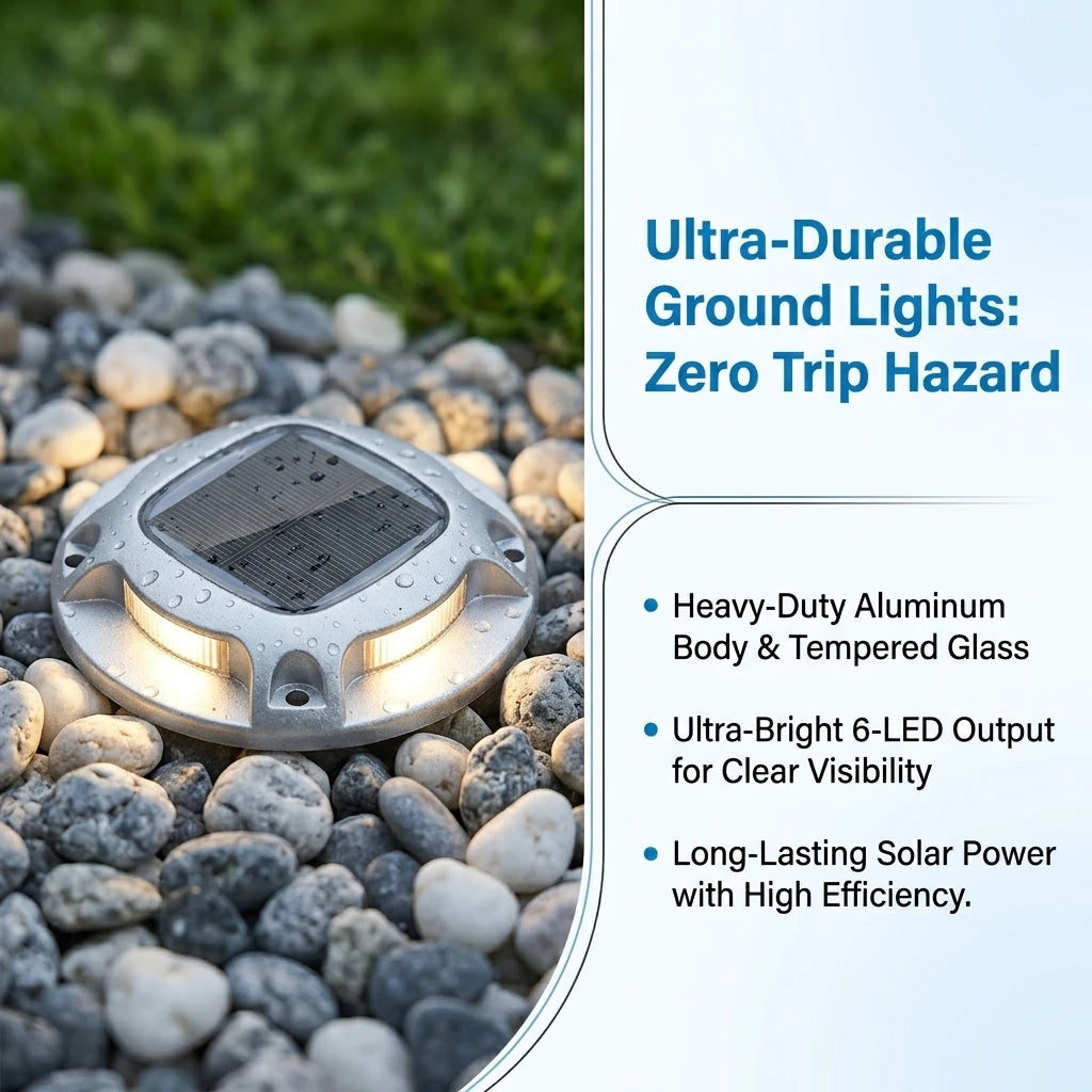 Solar Waterproof Flame Torch And LED Path Garden Yard Lights