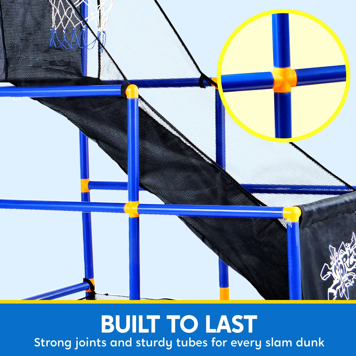 Joyfy Led Scoring Basketball Arcade Game With Adjustable Hoop