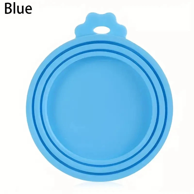 Reusable Silicone Pet Can Lid Fresh Food Storage Cover