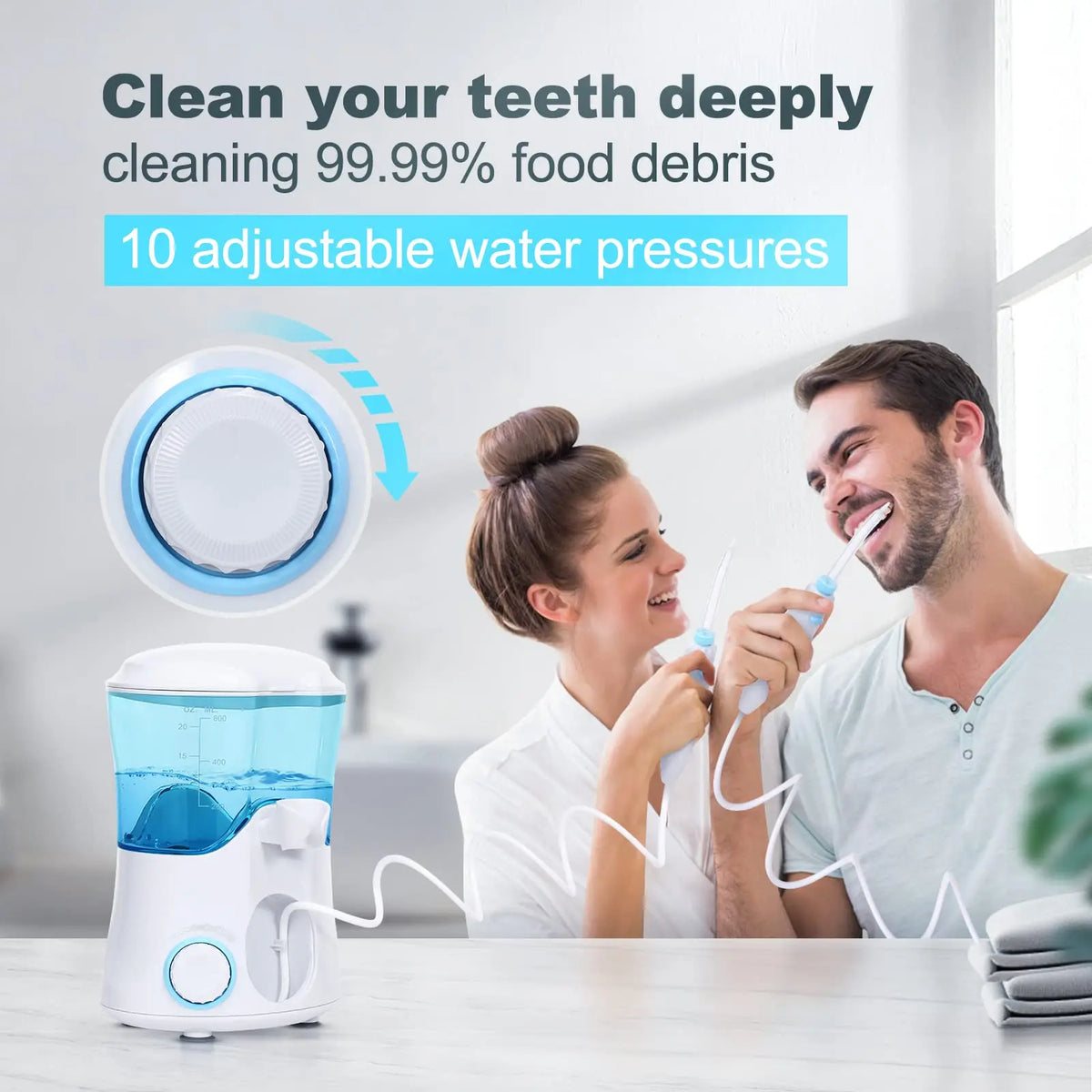 Water Flosser for Teeth and Braces Cleaning, Oral Irrigator