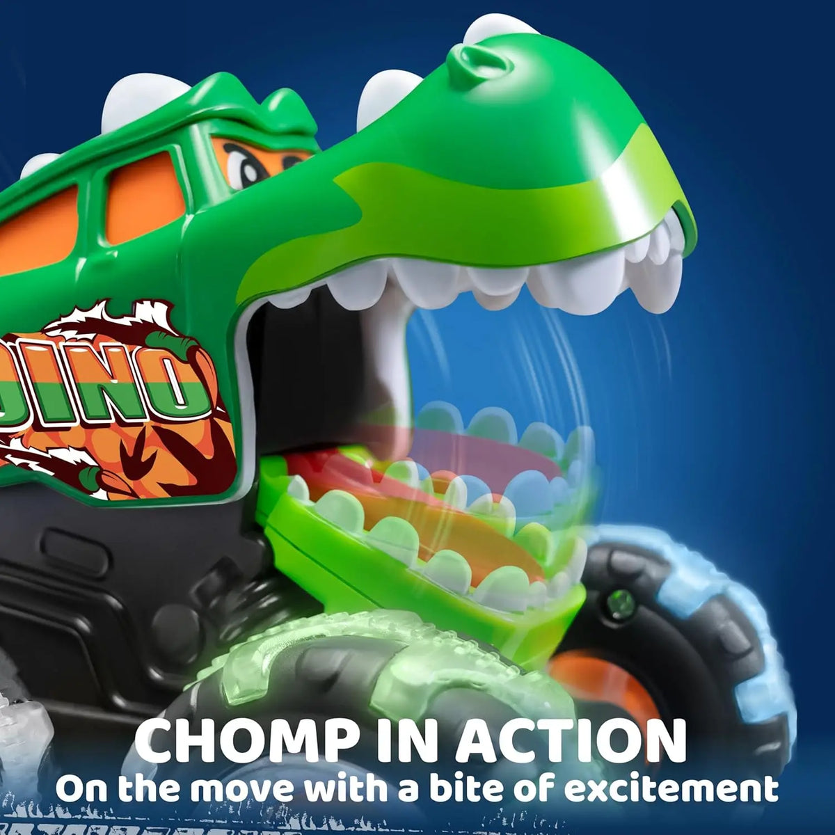 Joyfy 3 Pack Light Up Monster Truck Press And Toys