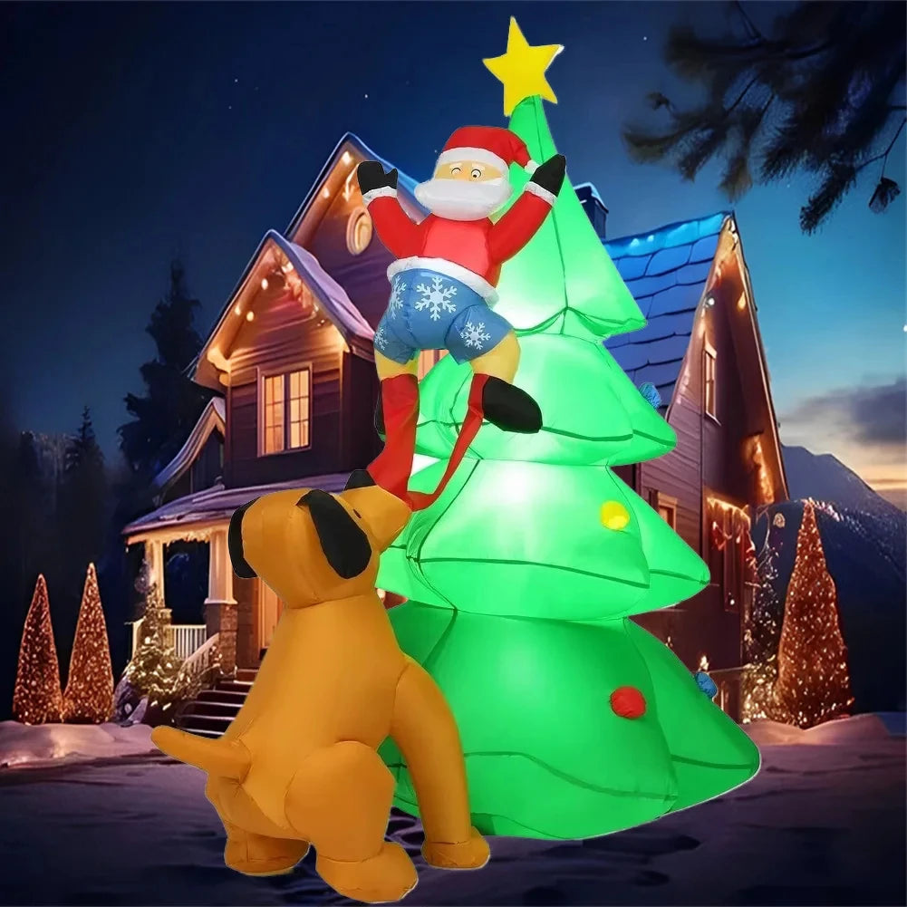 Christmas Tree Blow Up  Yard Decoration, 6.5ft