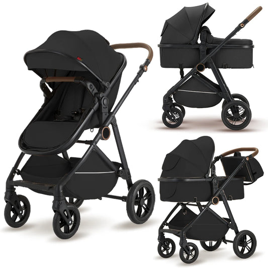 B.Childhood 2 In 1 Foldable Baby Stroller Adjustable Canopy