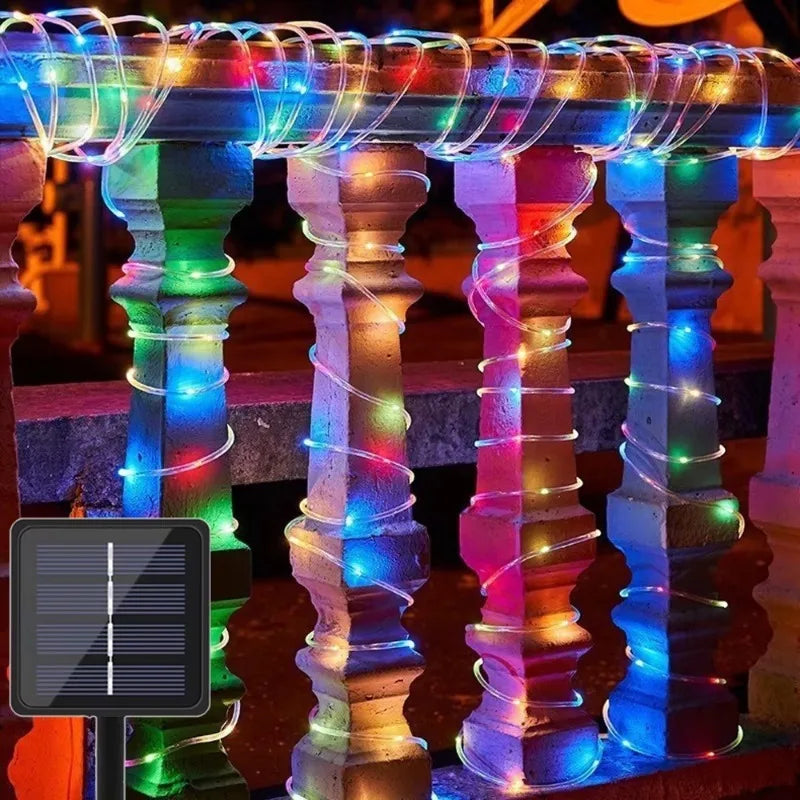 Christmas 100 LED Solar String Light Waterproof Copper Wire Fairy Lights Garden Part
