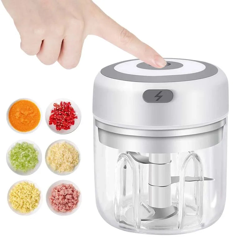Mini Wireless Chopper w/USB Charging For Kitchen Use