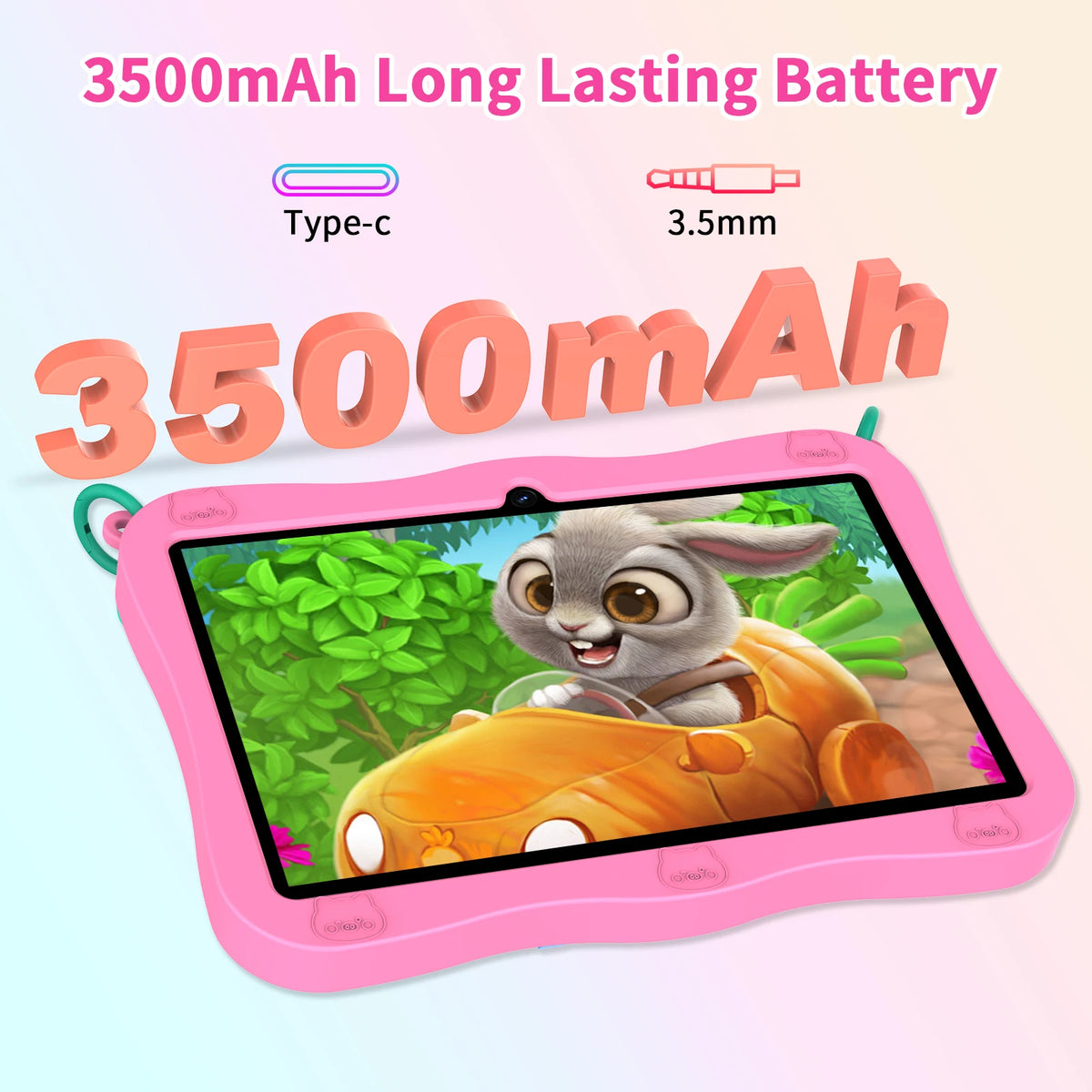 Pritom Kids Android Tablet With Parental Controls WiFi