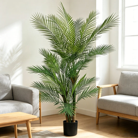 Olitree Artificial Palm Tree With Realistic Fronds For Home