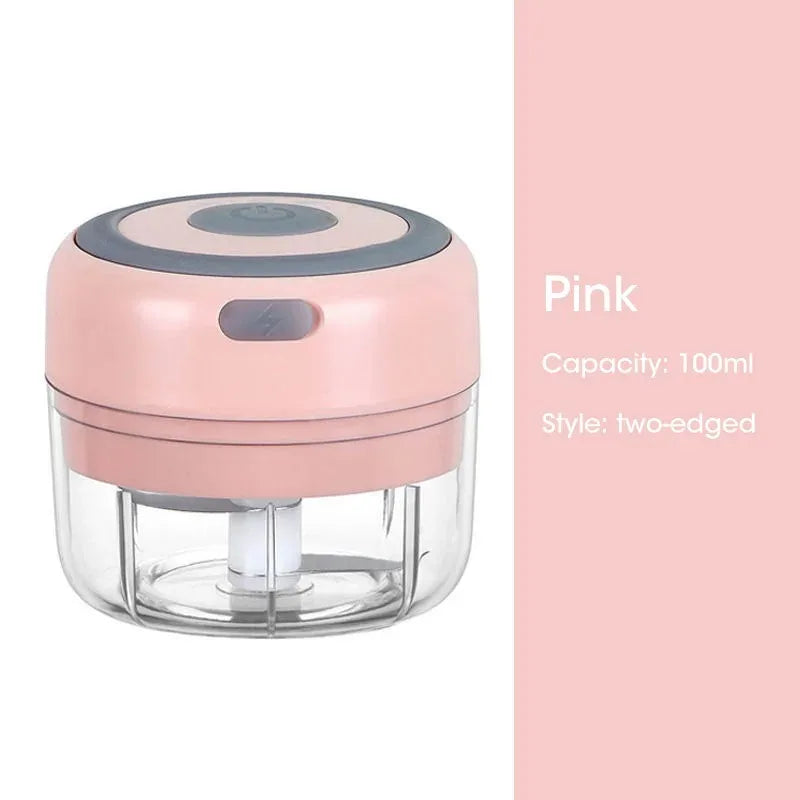 Mini Wireless Chopper w/USB Charging For Kitchen Use