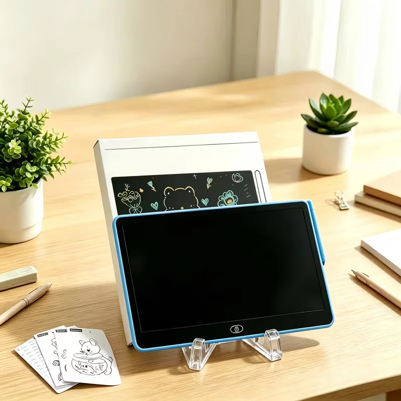 4Pcs 17inch Lcd Writing Tablet (High-End Gift Box/Drawing Board/Pen/Stand) for Taking Notes, Meeting Notes, Educational Learning Toys, Ideal Gift for Boys and Girls