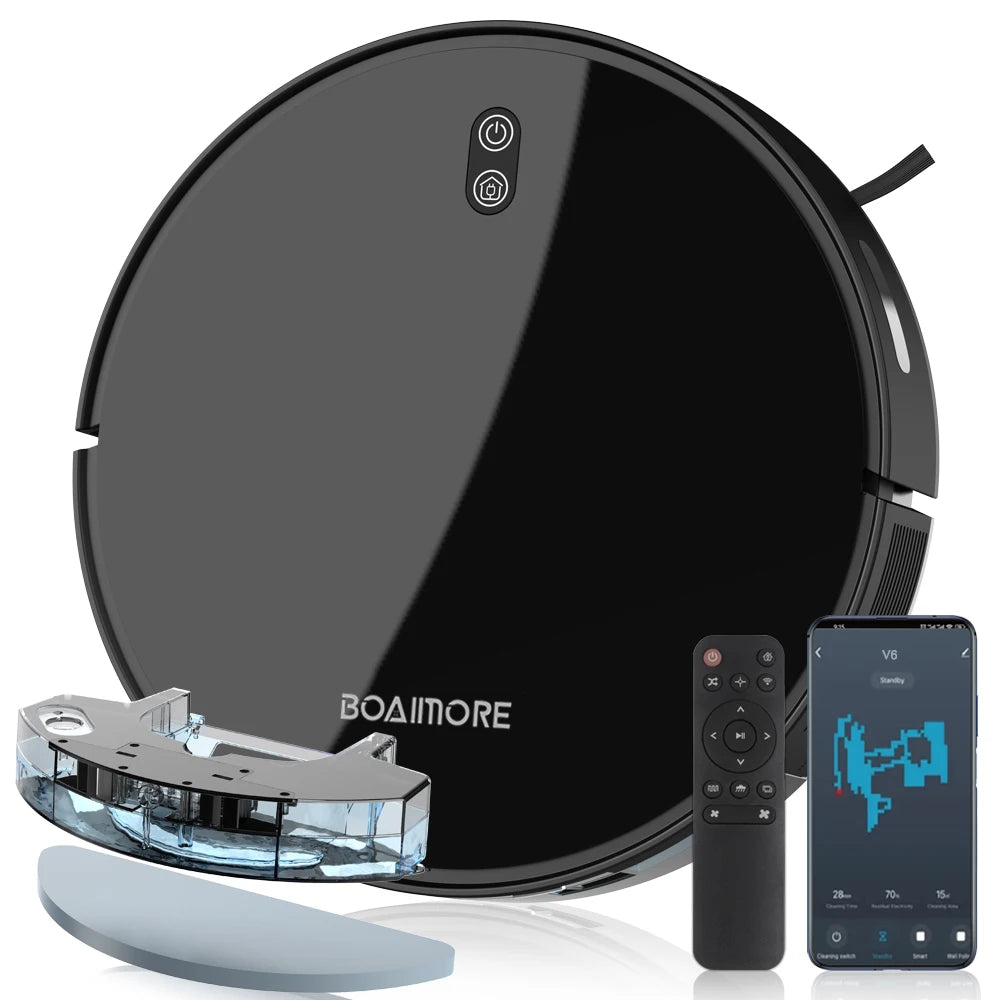 BoaiMore Robot Vacuum Cleaner And Mop With Smart Mapping