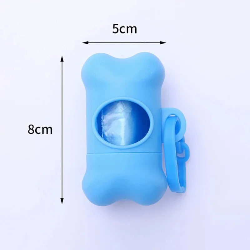 Bone Shaped Dog Waste Bag Dispenser With Waist Strap