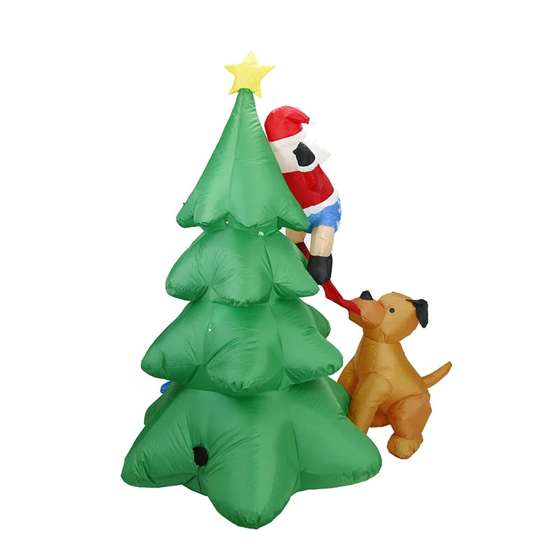 Christmas Tree Blow Up  Yard Decoration, 6.5ft