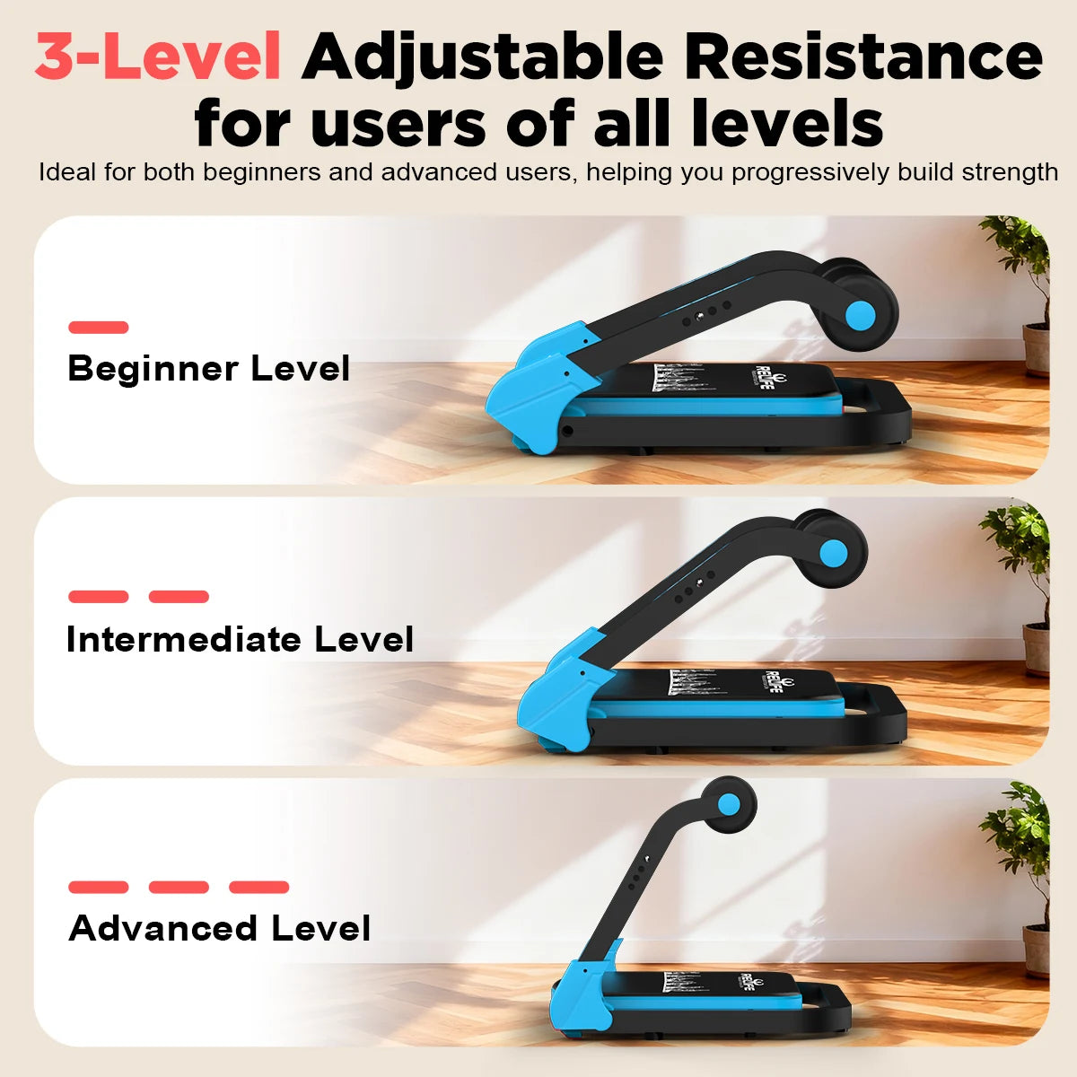 Adjustable Core Training Machine With Automatic Rebound For Home Gyms