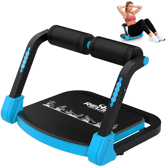 Adjustable Core Training Machine With Automatic Rebound For Home Gyms