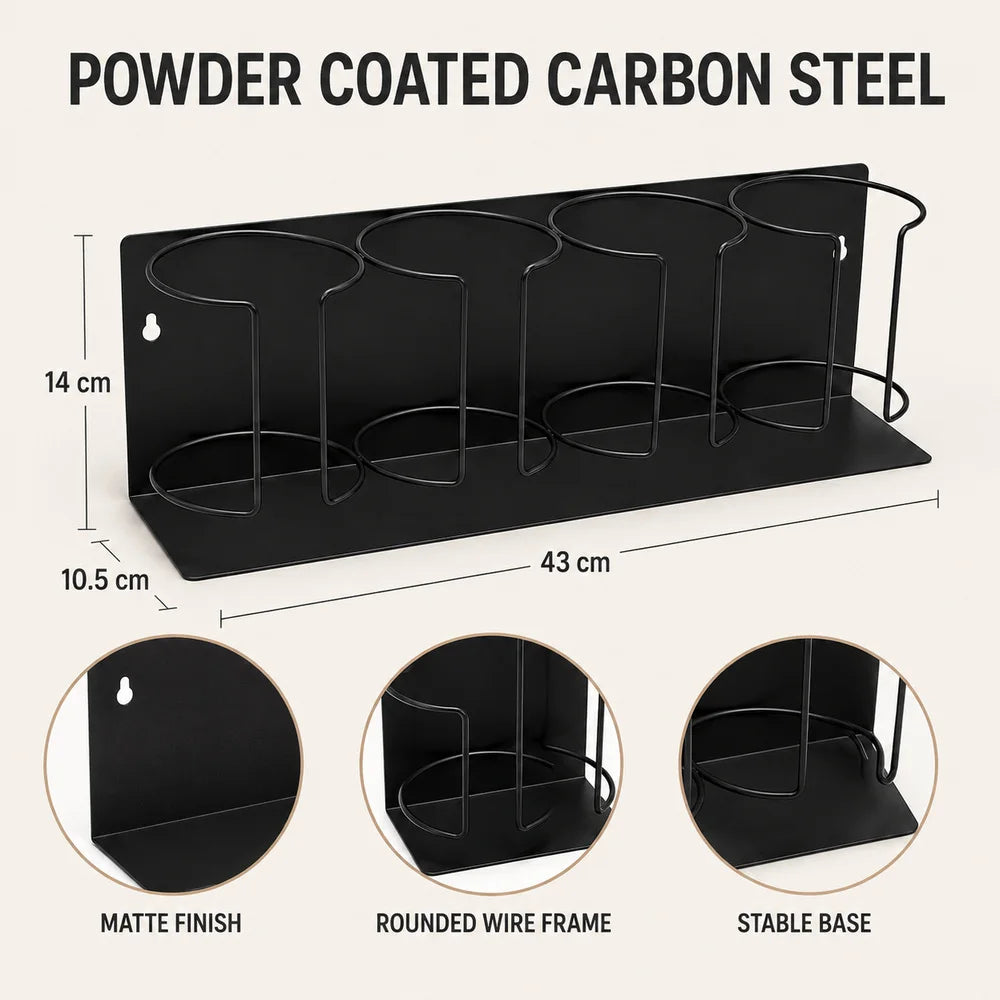 Zoe Magnetic Tumbler Organizer for Stanley Cups and Travel Mugs