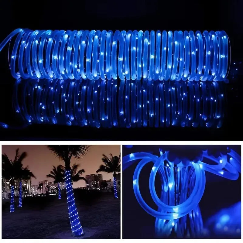 Christmas 100 LED Solar String Light Waterproof Copper Wire Fairy Lights Garden Part